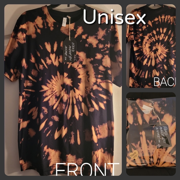 Reverse Tye dye Unisex t-shirts - Picture 1 of 5